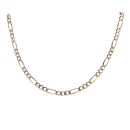 9ct Yellow Gold Figaro Chain 24"