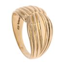 9ct Yellow Gold Patterned Ring