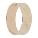 9ct Yellow Gold Patterned Wedding Band 6.5mm