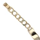 9ct Yellow Gold ID Bracelet 8"