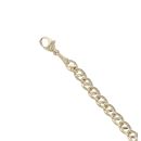 9ct Yellow Gold Fancy Bracelet 8"