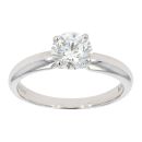 Platinum 1.00ct Diamond Solitaire Ring