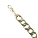 9ct Yellow Gold Curb Bracelet 8.5"