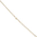 9ct Yellow Gold Curb Chain 18"