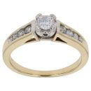 18ct Yellow Gold 0.50ct Brilliant Cut Diamond Solitaire Ring