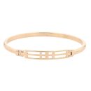 9ct Yellow Gold Rennie Mac Hinged Bangle