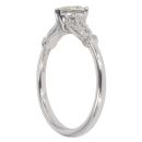 18ct White Gold 0.40ct Pear Cut Diamond  Solitaire Ring