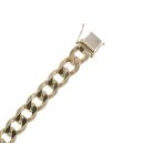 9ct Yellow Gold Curb Bracelet 8"