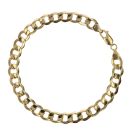 9ct Yellow Gold Curb Bracelet 8.5"
