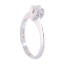 18ct White Gold 0.20ct Diamond Solitaire Ring