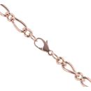 9ct Rose Gold Fancy Chain 20"