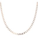 9ct Yellow Gold Square Curb Chain 18"