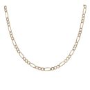 9ct Yellow Gold Figaro Chain 18"