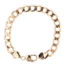 9ct Yellow Gold Curb Bracelet 8.5"