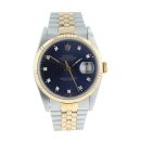 Rolex Custom Datejust Pre Owned Watch Ref 16233