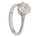 18ct White Gold 1.75ct Brilliant Cut Diamond Solitaire Ring