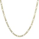 14ct Yellow Gold Figaro Chain 20"