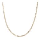 9ct Yellow Gold Curb Chain 18"