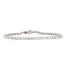 18ct White Gold 5.42ct Diamond Tennis Bracelet