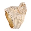 9ct Yellow Gold Saddle Ring