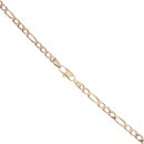 9ct Yellow Gold Figaro Chain 18"