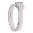 Platinum 0.56ct Diamond Solitaire Ring