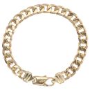 9ct Yellow Gold Curb Bracelet 8.5"