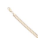 9ct Yellow Gold Curb Bracelet 8"