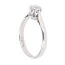 18ct White Gold 0.50ct Diamond Solitaire Ring