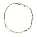 9ct Yellow Gold Fancy Bracelet 7.5"