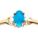 9ct Yellow Gold Turquoise Ring