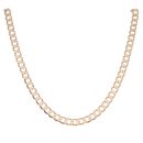 9ct Yellow Gold Curb Chain 22"