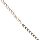 9ct Yellow Gold Curb Chain 20"