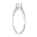 9ct White Gold 0.25ct Diamond Solitaire Ring