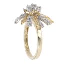 9ct Yellow Gold 0.75ct Brilliant Cut Diamond Fancy Ring