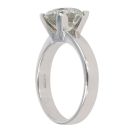 18ct White Gold 3.00ct Brilliant Cut Diamond Solitaire Ring