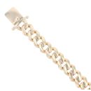9ct Yellow Gold Curb Bracelet 8"