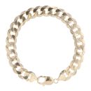 9ct Yellow Gold Curb Bracelet 8.5"