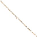9ct Yellow Gold Figaro Chain 22"
