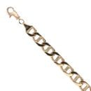 9ct Yellow Gold Anchor Bracelet 8"