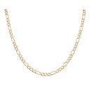 9ct Yellow Gold Figaro Chain 20"