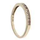 9ct Yellow Gold 0.25ct Diamond Eternity Ring