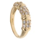 9ct Yellow Gold 0.50ct Brilliant Cut Diamond Fancy Ring
