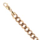 9ct Yellow Gold Curb Bracelet 8.5"