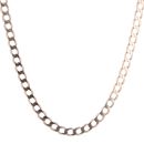 9ct Yellow Gold Curb Chain 22"