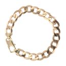 9ct Yellow Gold Curb Bracelet 8.5"