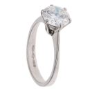 Platinum 1.50ct Brilliant Cut Diamond Solitaire Ring