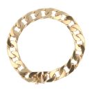 9ct Yellow Gold Curb Bracelet 9"