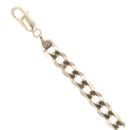 9ct Yellow Gold Curb Bracelet 8"