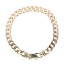 9ct Yellow Gold Curb Bracelet 8.5"